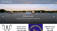 Desktop Screenshot of mksc.org.uk